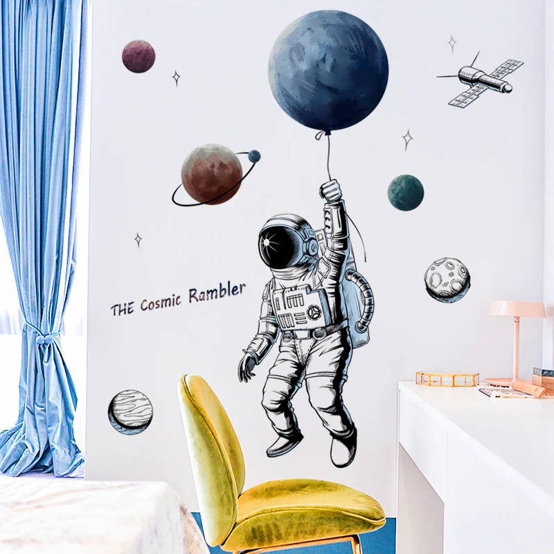 Большой Творческий технологическое пространство астронавты обои украшение для