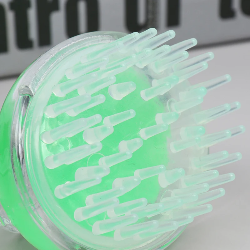 1 шт. силиконовая щетка для мытья и головы | Красота здоровье