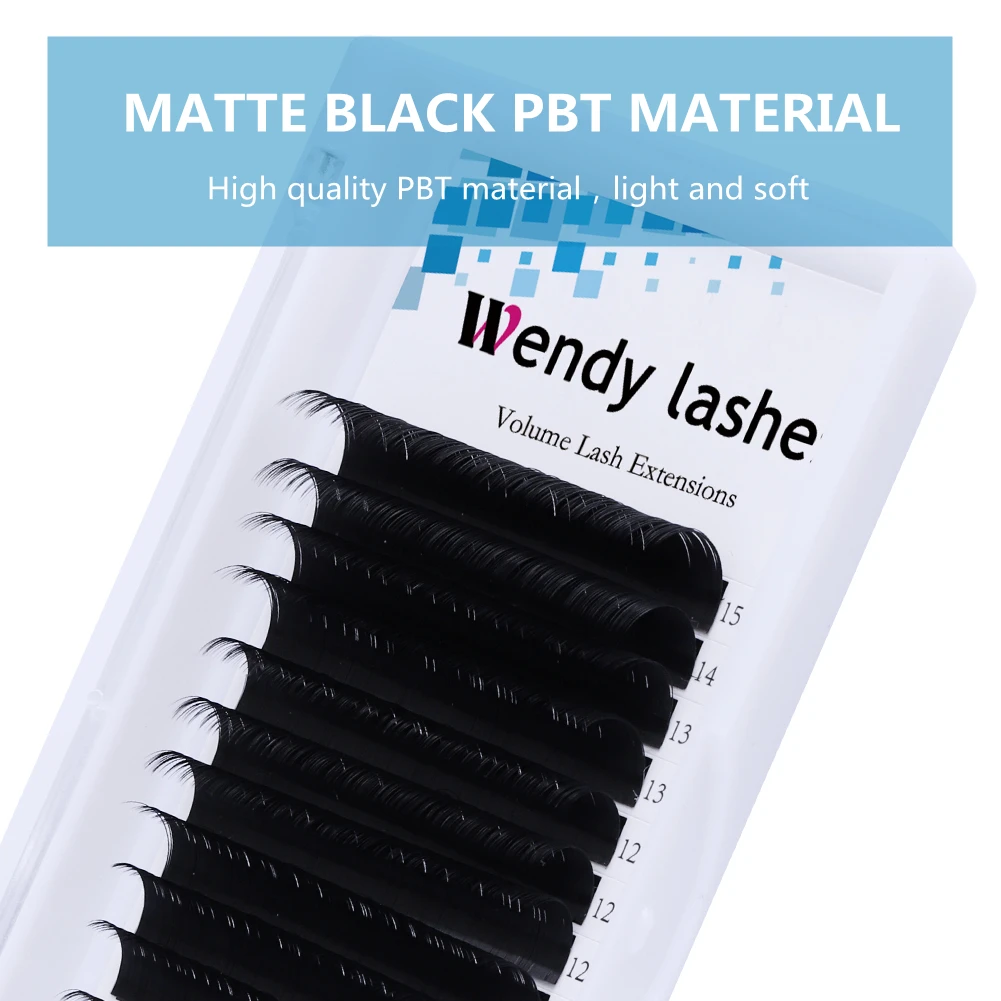 Накладные ресницы для наращивания 16 рядов