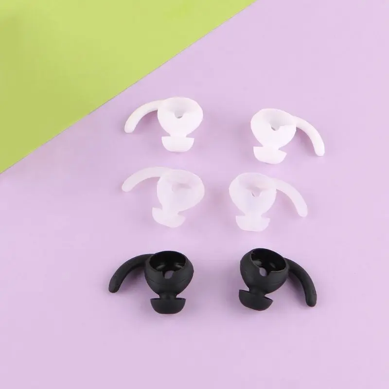 

1Pair Soft Silicone Earphone Cover Earbuds Eartip Ear Wings Hook Cap Sports Earhook for App-le iPhone Airpods Earpods Headphone