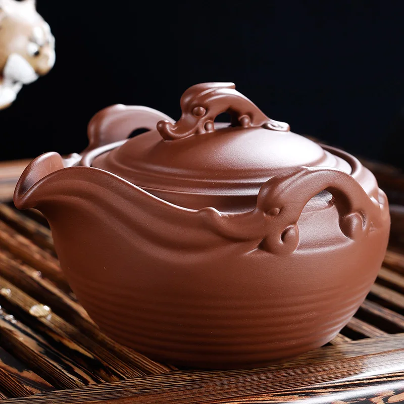 Teapot Purple Clay Teapots Yixing Creative Tea Pot Teaware Drinkware Kung Fu Set Home Decor Crafts Water Kettle Souvenir | Дом и сад