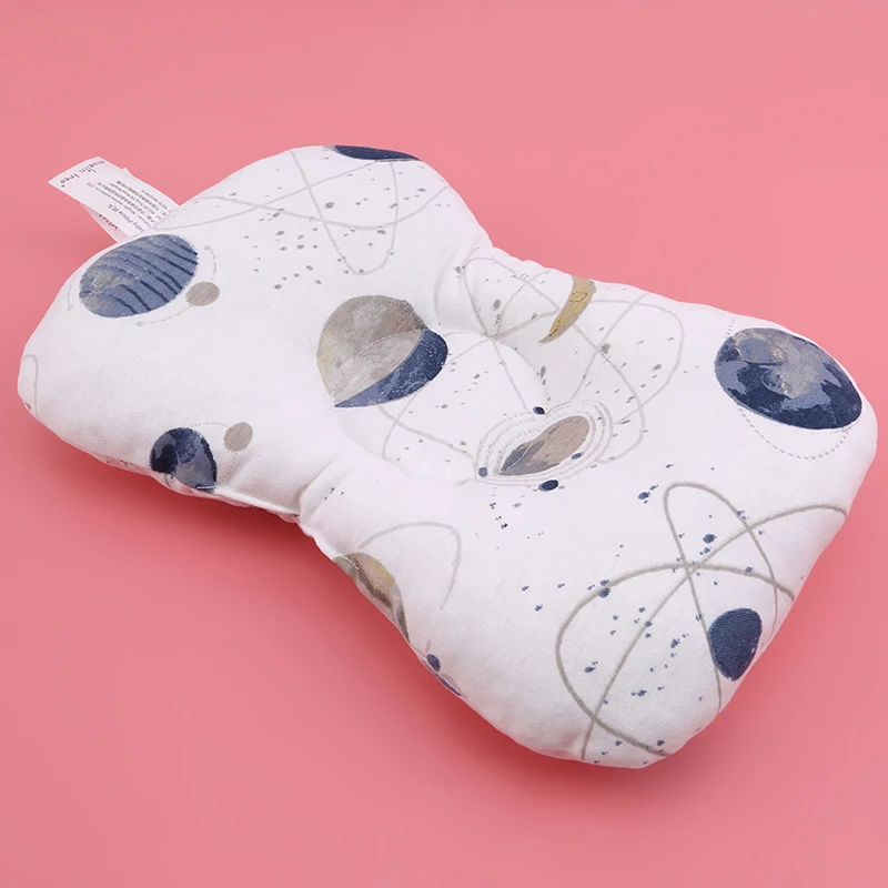 Подушка с принтом ананаса для новорожденного ребенка дышащая защищающая голову