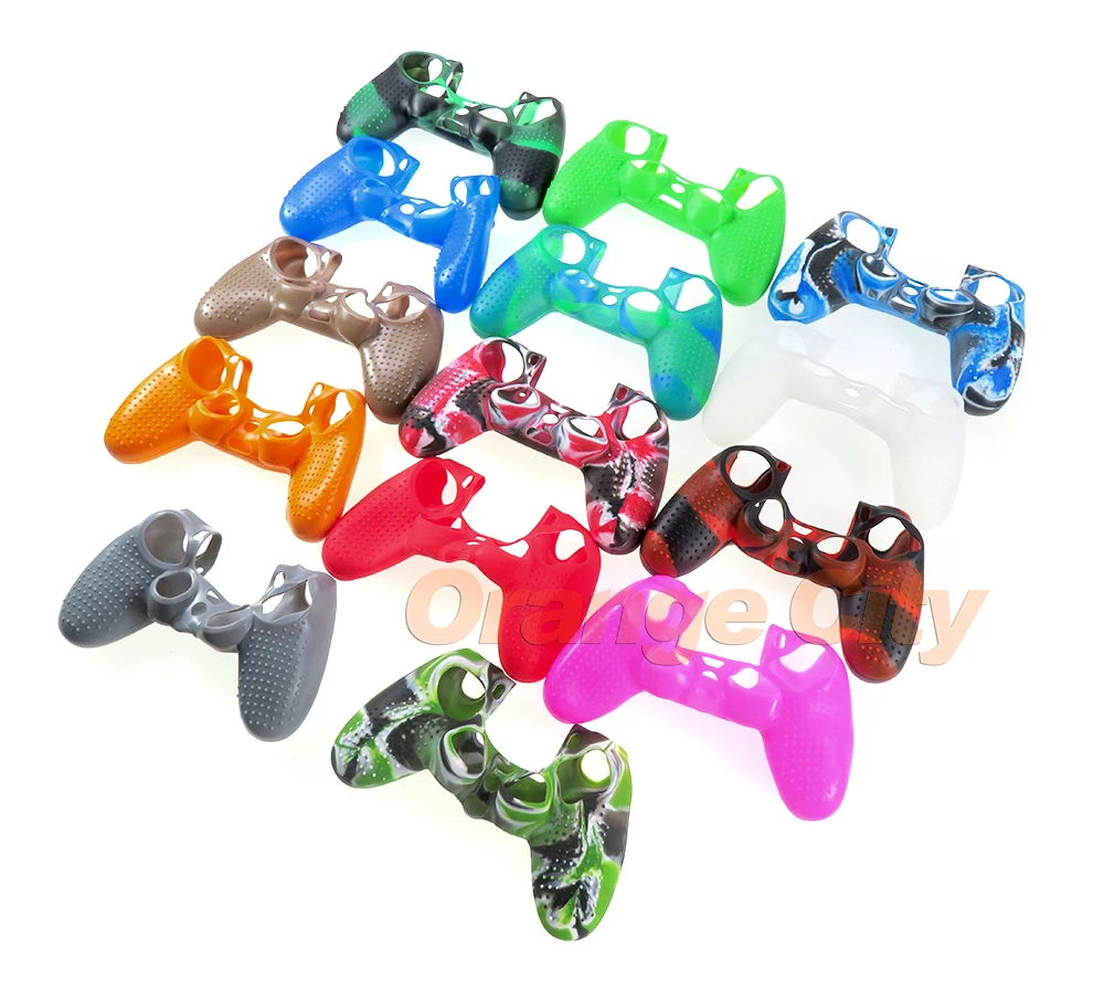 5 шт. нескользящий Силиконовый чехол для контроллера Sony Play Station Dualshock 4 PS4 Pro Slim