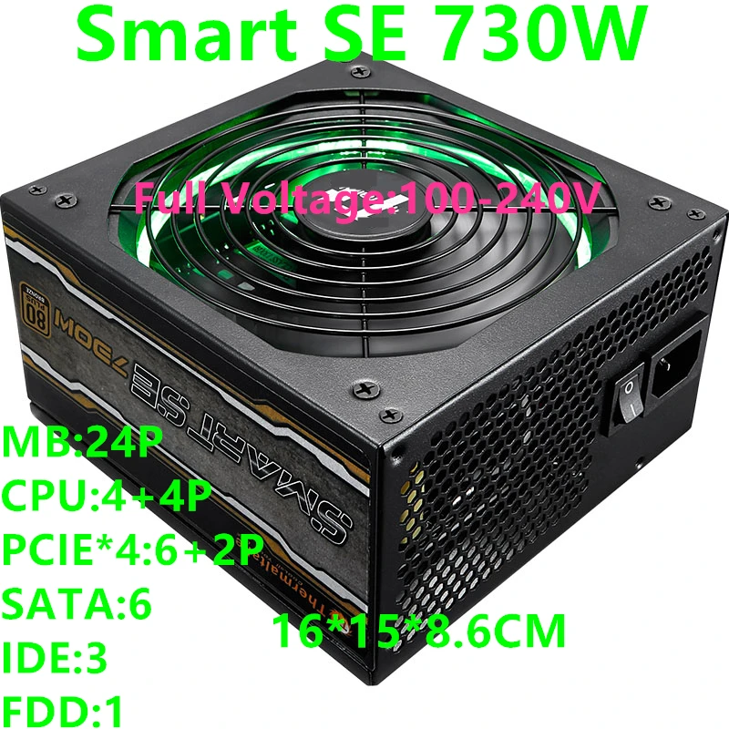Новый оригинальный блок питания для Thermaltake(T/T) бренда Dazzle шаблон красный/зеленый