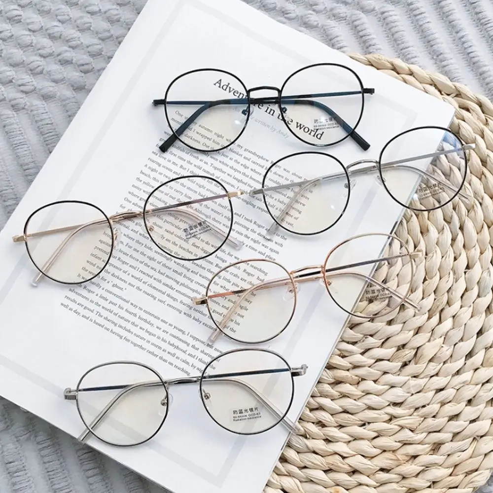 

Oversized Frame Anti-Blue Light Glasses Women Men Eye Protection Ultra Light Eyeglasses Office Computer Goggles