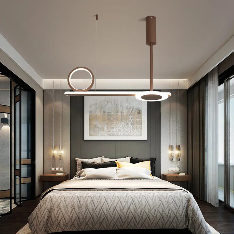 Винтажная подвесная Золотая люстра со стеклянным шариком современный