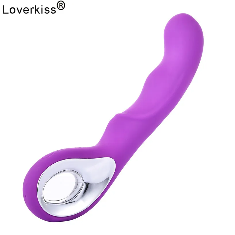 Loverkis USB Rechargeable Silicone g pot Vibrator Adult Sex Toys for Woman 10 Vibrations As Anal Massager Erotic | Красота и здоровье