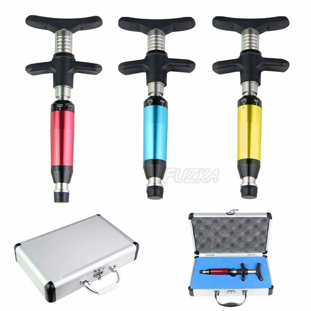 

Chiropractic adjusting tool for backbone modulation and adjustment 1 heads chiropractic correction gun high quality Massager
