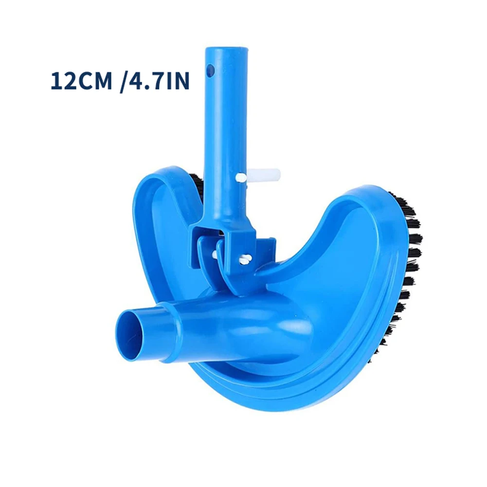 

Pool Brush Head Swimming Pool Cleaner Brush Crescent Brush Head FlexiblePool Cleaning Tool Telescopic Rod Walls Tiles Floors