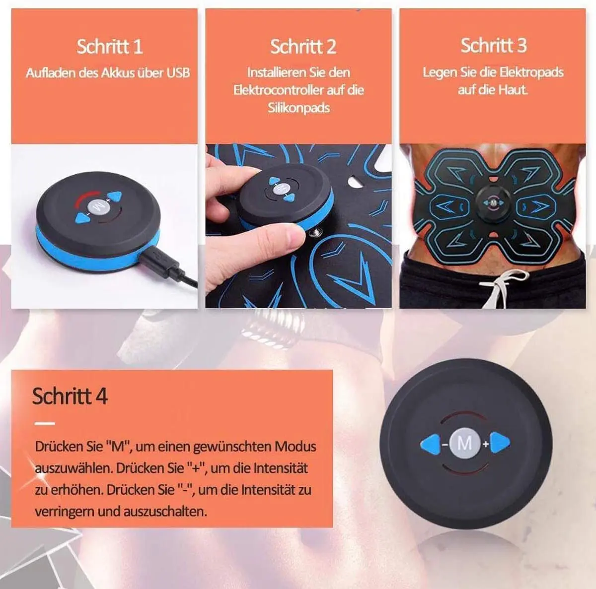 Стимулятор для мышц АБС-пластика тонизирующий пояс абдоминального пресса