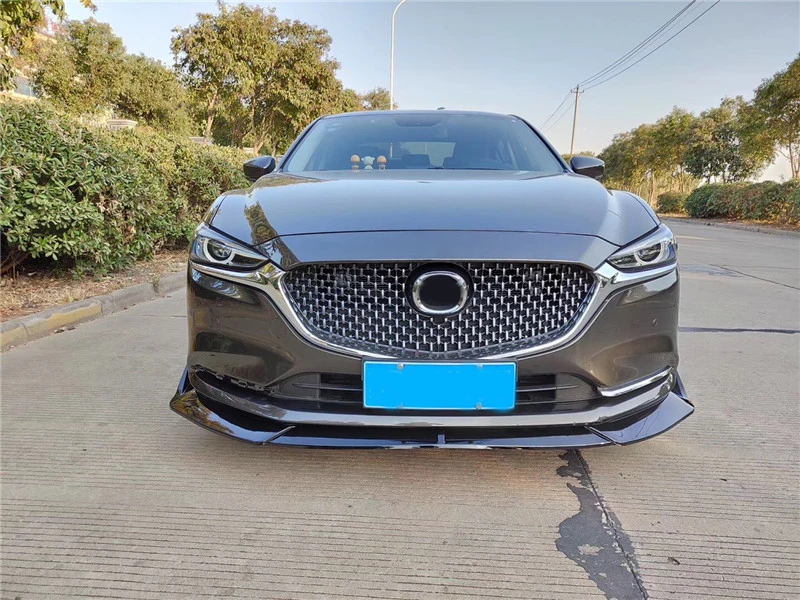 3 шт. спойлер на передний бампер для Mazda 6 Atenza 2019 2020 накладка из углеродного волокна