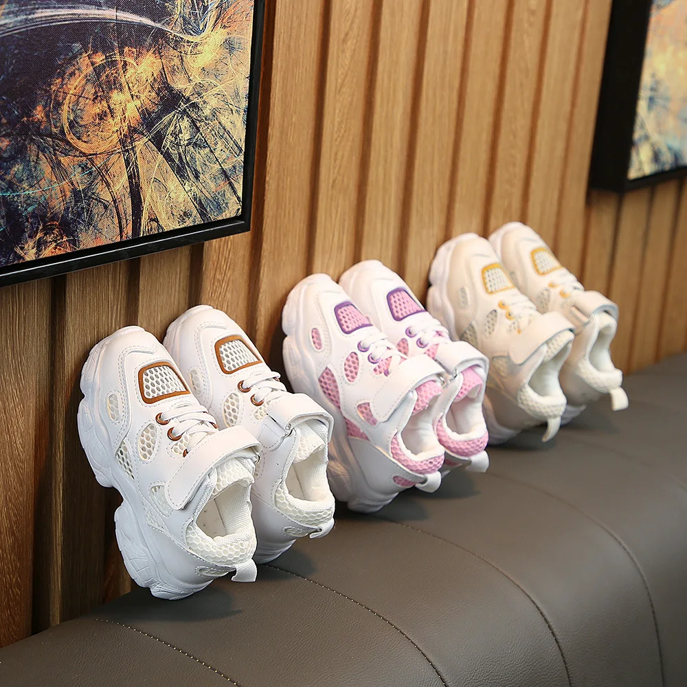 AFDSWG girls sneakers spring and autumn new boys children shoes casual big kids net | Детская одежда и обувь