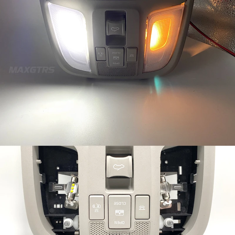 2x C5W светодиодный гирлянда лампы CREE чип Canbus Error Free 600LM 6000K 31/36/39/41 мм Купол Карта для