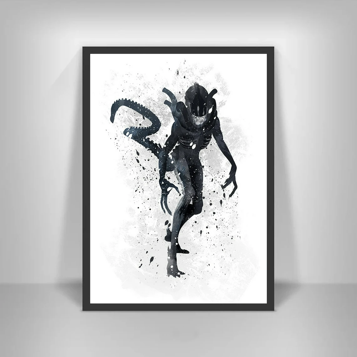 

Alien Movie Poster Alternative Minimalist Art Canvas Poster Prints Home Decoration Wall Painting (No Frame)