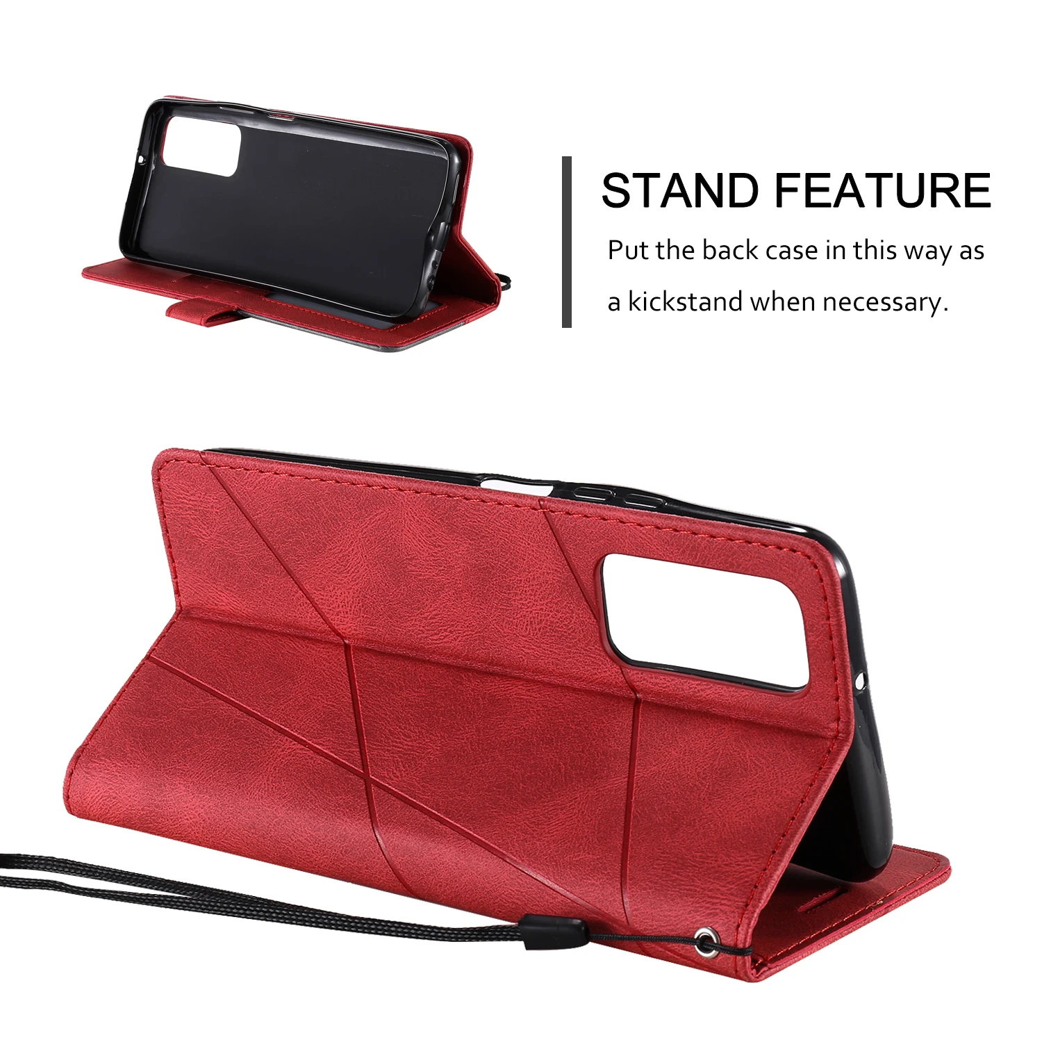 Leather Flip Case For Huawei P40 Lite E P30 Pro P20 Lite P Smart 2021 Mate 40 Pro Mate 10 Lite Y5P Y6P Book Card Wallet Cover