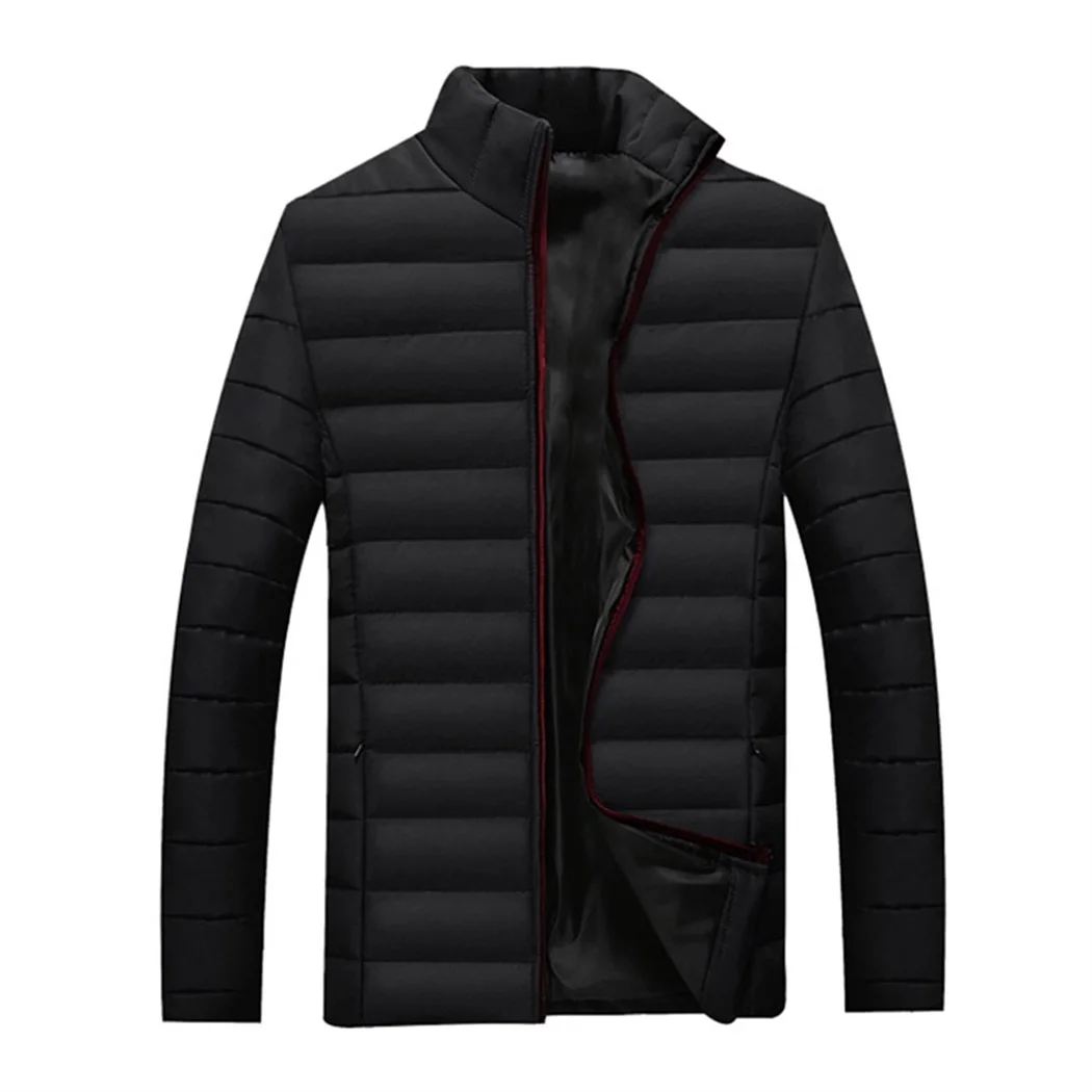 Мужские парки красивая зимняя мужская хлопковая одежда молодежное толстое