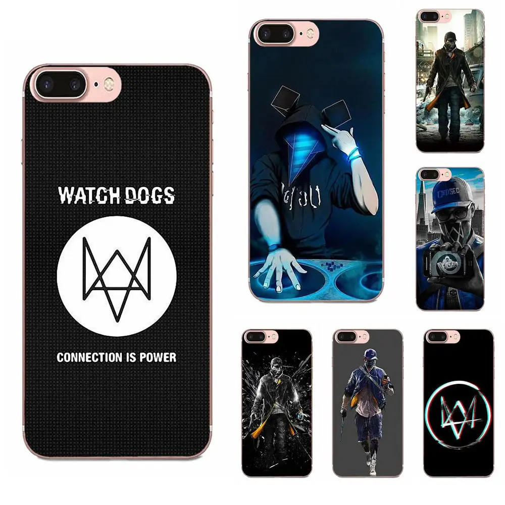 Чехол из ТПУ Watch Dogs для LG G3 G4 G5 G6 G7 K4 K7 K8 K10 K40 K50 Q6 Q60 V10 V20 V30 V40 Nexus 5 5X 2017 | Мобильные