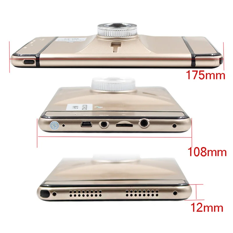 Anfilite 7 &quotAndroid автомобильный видеорегистратор dvr грузовик GPS навигатор 512 М 8 ГБ с