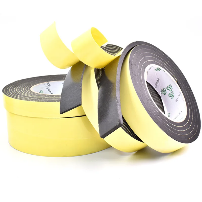 Уплотнитель для динамика прочная Клейкая Пена ЭВА черный цвет односторонняя