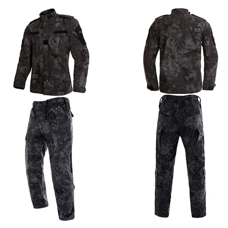 Camouflage set5 9 видов цветов, Мужская армейская Военная униформа, тактическая спецназа, Боевая камуфляжная одежда для солдат США, комплект штанов для мужчин, униформа - Цвет: Camouflage set5