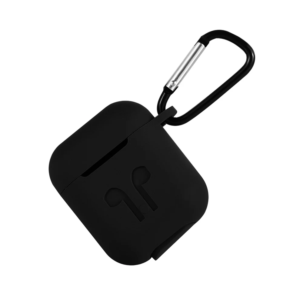 Black 6 в i идеальный чехол для airpods 2 1 чехол противоударный для Apple Air pods 1 защитный чехол для наушников водонепроницаемый чехол s Аксессуары - Цвет: Black