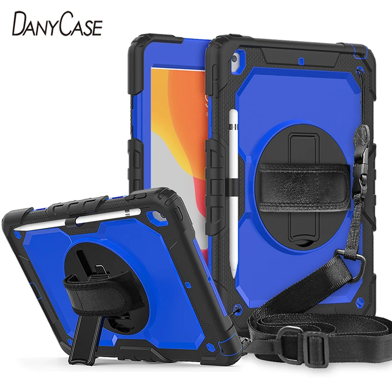 Чехол для iPad 7 поколения с держателем стилуса|Чехлы планшетов и электронных книг|