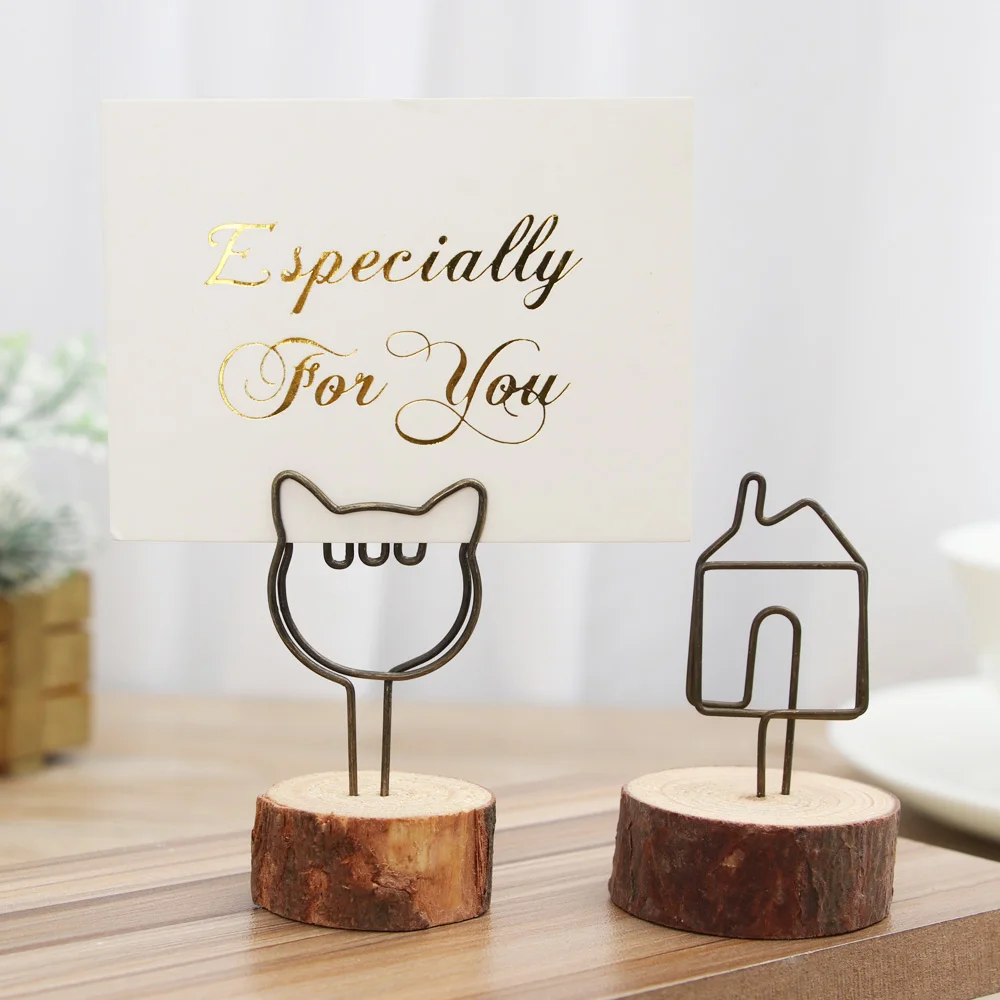 Крутое украшение для свадьбы вечеринки настольное держатель карт романтическое