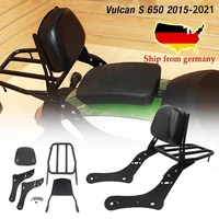 for kawasaki vulcan s 650 accessories moto luggage rack rear passenger seat backrest en650 vn650 s650 15 16 2017 2018 2019 2021