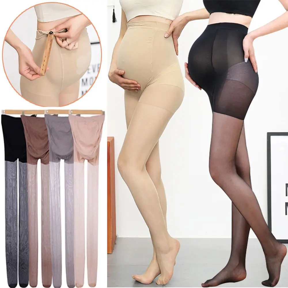 

Women Silk Stockings Pantyhose Adjustable Maternity Leggings Pregnancy Clothes Maternity Stockings Tights Stockings