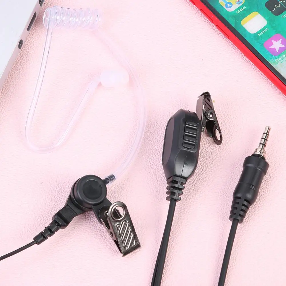 

Air Tube Earphone Mic PTT Headset for Vertex VX-6R VX-7R Radio Walkie Talkie Light Weight Comfortable with Long-Term Belt