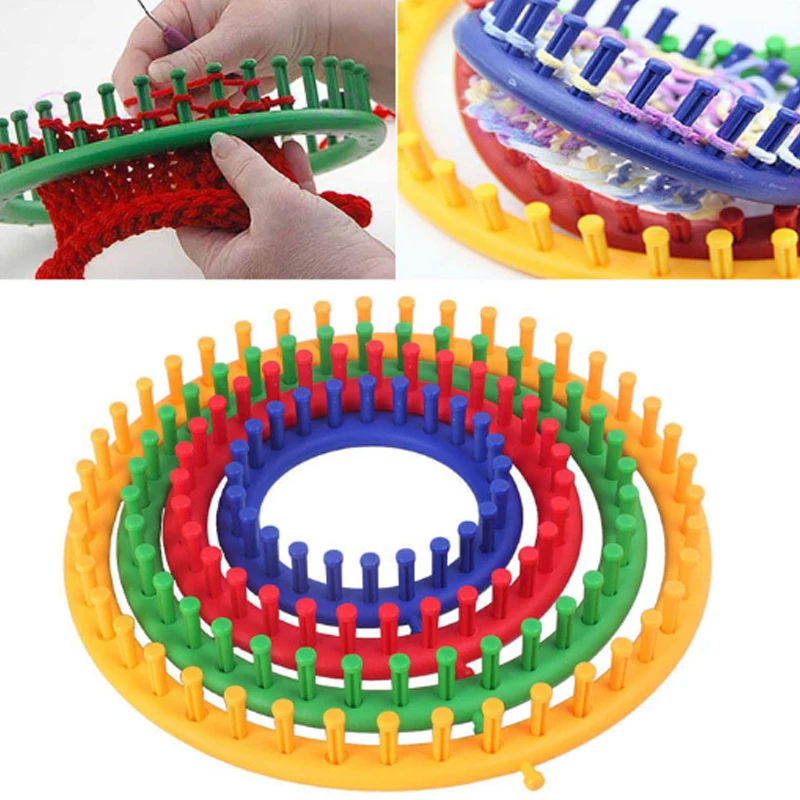 Ткацкий станок для вязания пластиковых круглых крышек инструменты плетения