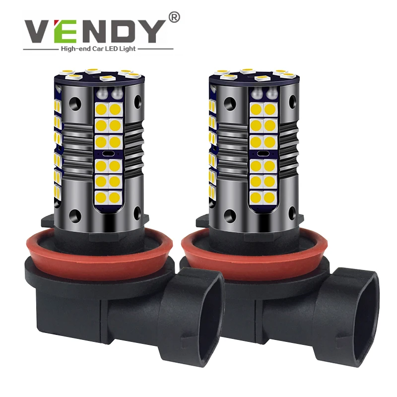 Светодиодные противотуманные фары Canbus H8 H11 H16 9006 HB4 HB3 9005 PSX24W 2 шт.|Сигнальная лампа|