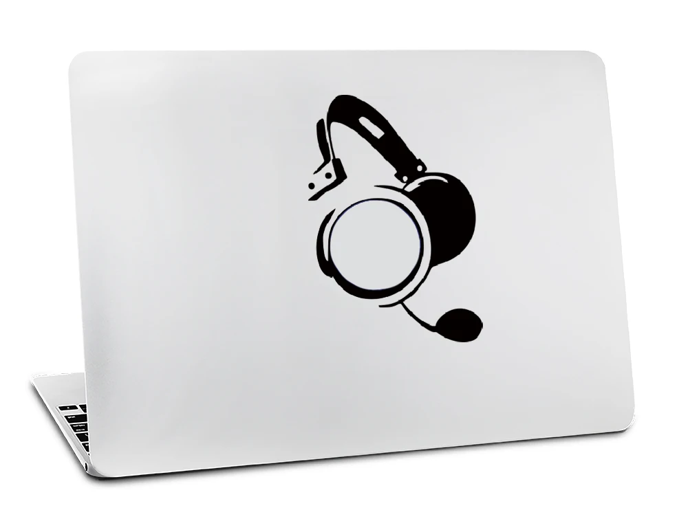 DJ наушники еды стикеры чехол для Macbook кожи Air 11 13 Pro 13 15 17 retina ноутбук винил пародия наклейка - Цвет: G4017
