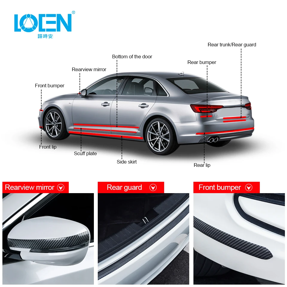 Новинка Стайлинг автомобиля углеродное каучуковое волокно Автомобильный задний