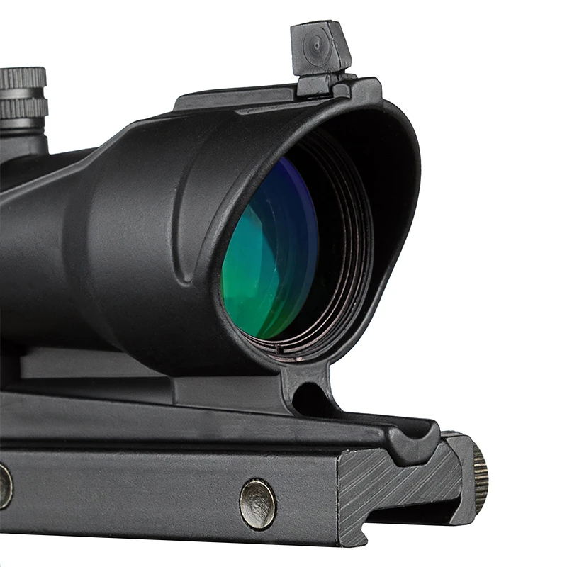 Охотничий Оптический Прицел ACOG 4x32 прицел для охоты страйкбола с Docter черные