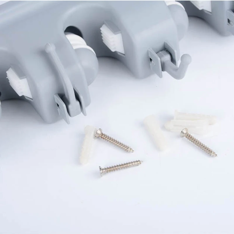 Настенный держатель для швабры многофункциональная стойка с 3/4/5 позициями