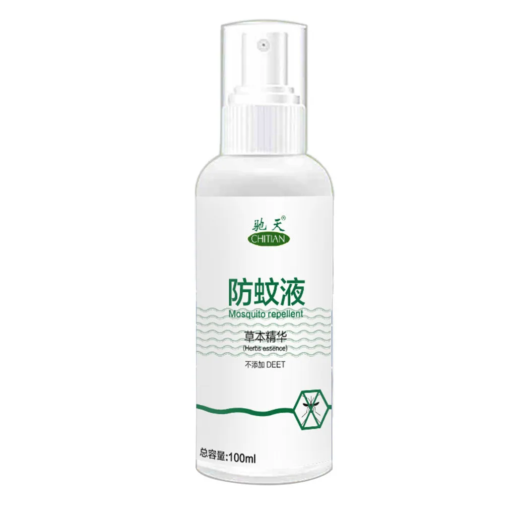 Товары для дома и сада 100 мл Противомоскитный спрей от комаров водоотталкивающий