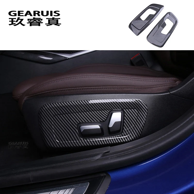 

Автомобильный Стайлинг, кнопка регулировки сиденья, панель, переключатель, отделка, декоративная наклейка, чехол для BMW 3 серии G20 G28, аксессу...