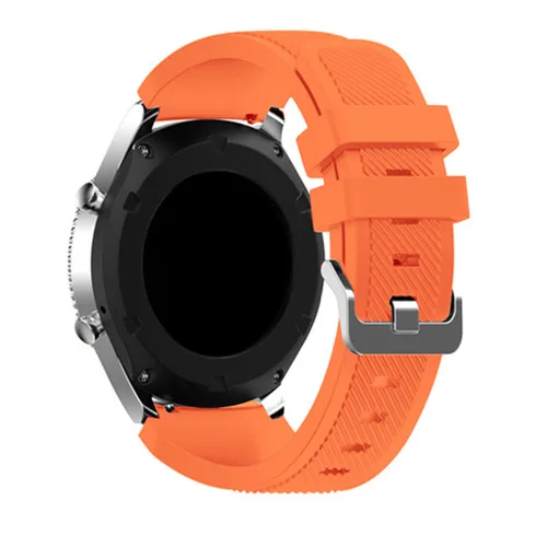 EIMO Galaxy watch 46 мм для samsung gear S3 Frontier Galaxy watch active 2 42 мм S2 huawei watch gt ремешок 22 мм ремешок браслет - Цвет ремешка: for heme orange