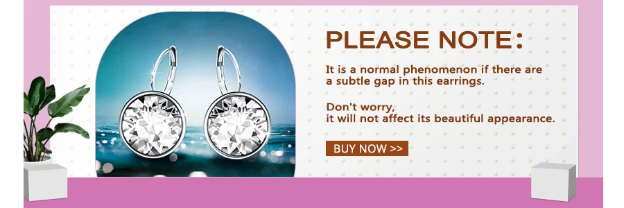 Xuping модные Кристаллы от Swarovski цвет красочные серьги с родиевым цветным покрытием Шарм для женщин ювелирные изделия подарок XE2189