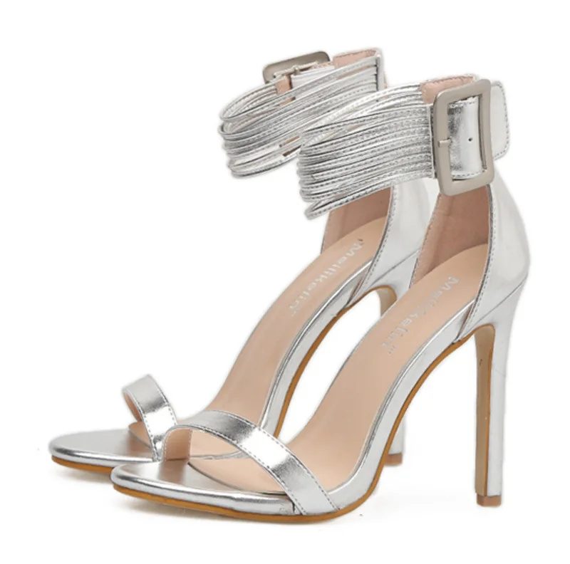 

New fashion sexy high heel sandals in spring of 2019