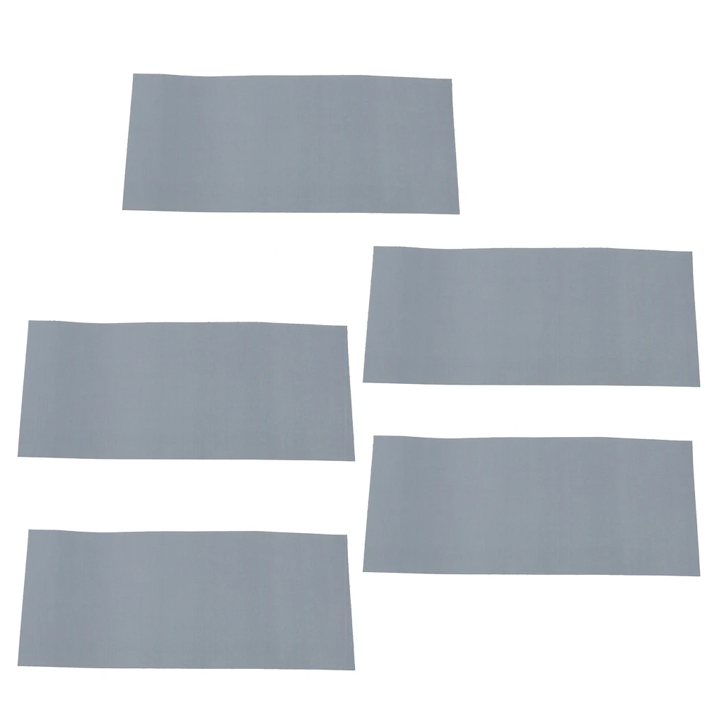 5 шт. серая нейлоновая ремонтная лента швейная ткань джинсы колено кемпинг