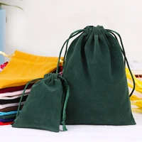 1pc velvet pouches jewelry packaging bag drawstring packaging gift storage organizer bags gifts casket for jewelry high end