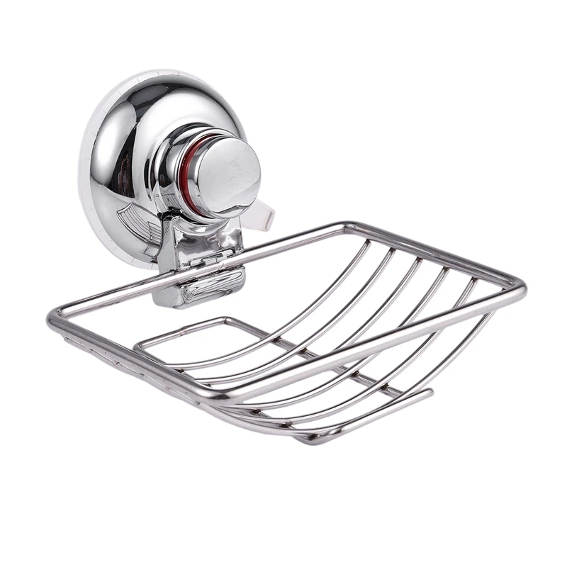Stainless Steel Soap Dishes Suction Cup Hook Holder Bath | Обустройство дома