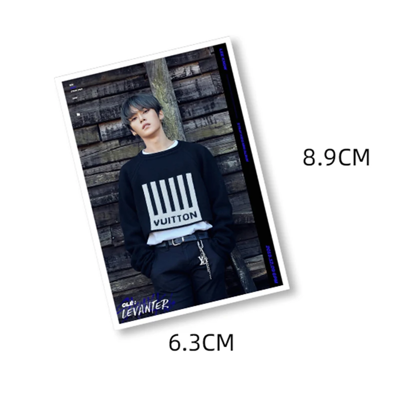 Kpop Stray Kids 5 й мини альбом &ltCle : LEVANTER&gt Polaroid Photo Lomo Cards K POP Fans коллекция металлическая