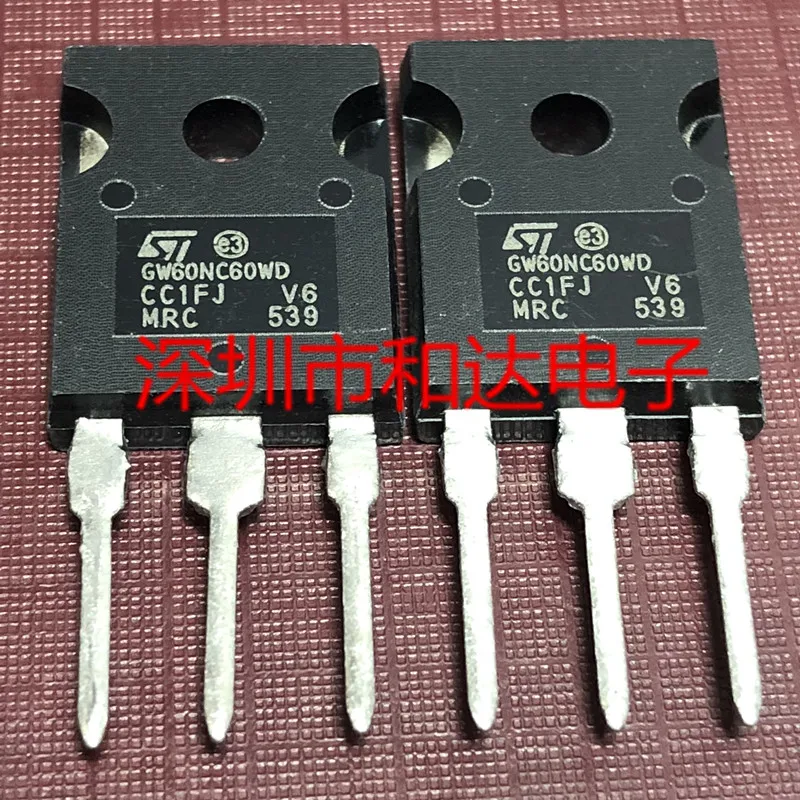 

5 шт. GW60NC60WD STGW60NC60WD TO-247