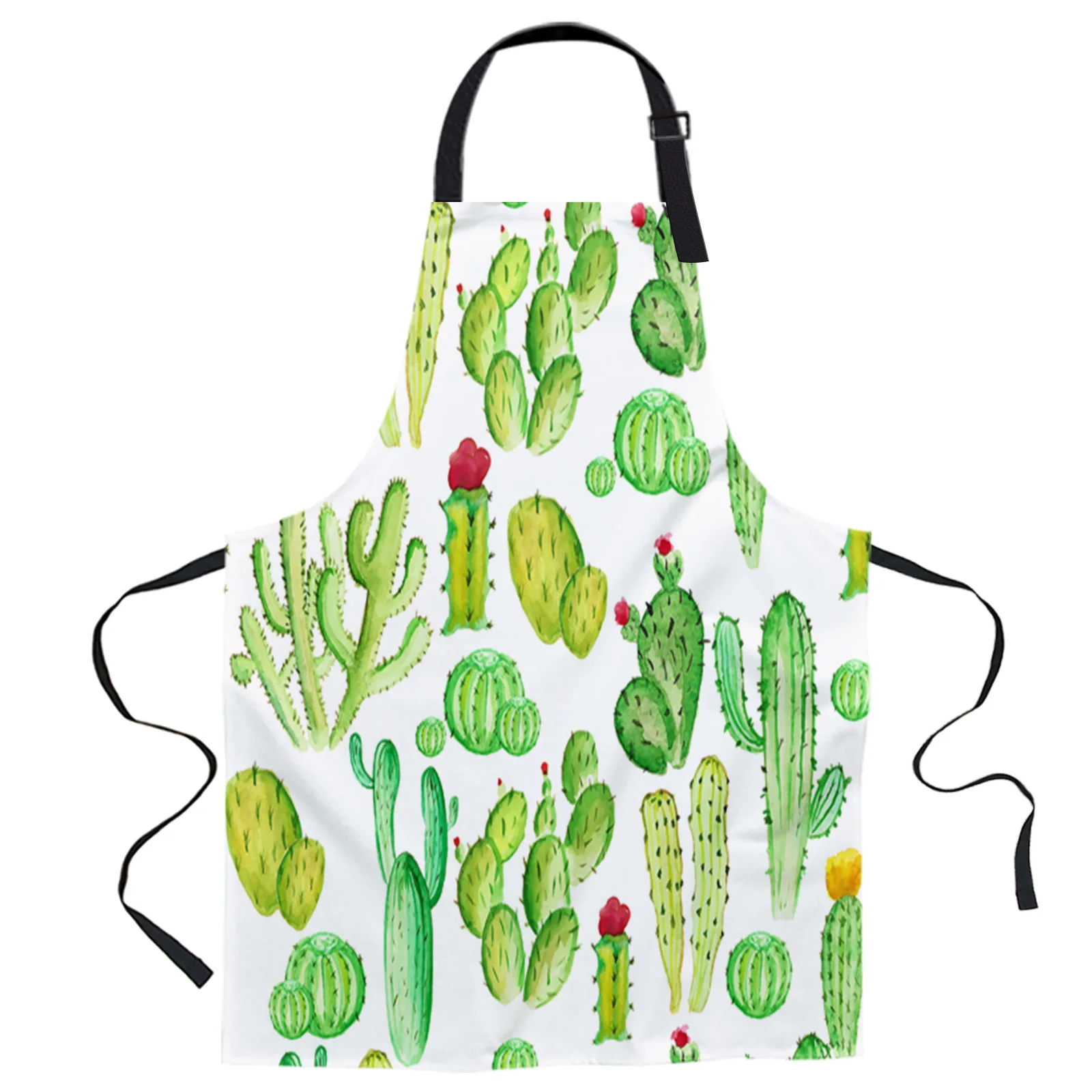 

Фартуки с суккулентами и кактусами для женщин и мужчин, фартук для готовки и выпечки для детей, Кухонное вспомогательное оборудование, аксе...