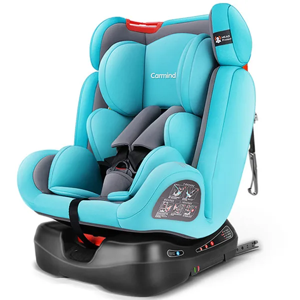 color5 Автомобильные детские безопасные сиденья CARMIND для детей от 0 до 12 лет ISOFIX жесткий интерфейс может сидеть и лежать Регулируемый 165 градусов - Цвет: color5