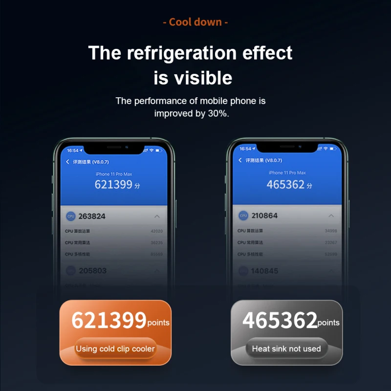 Фото Переносной охладитель для смартфона Переносной охладитель для смартфона