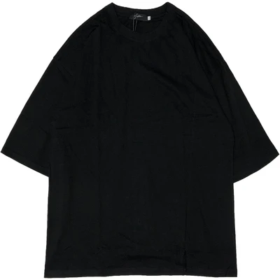 Летняя свободная Дизайнерская футболка с коротким рукавом однотонная белая для